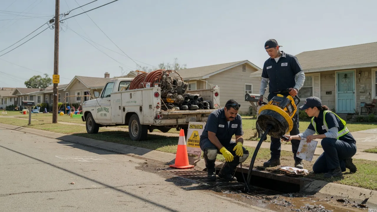 Drain Cleaning in Newark, TX near me